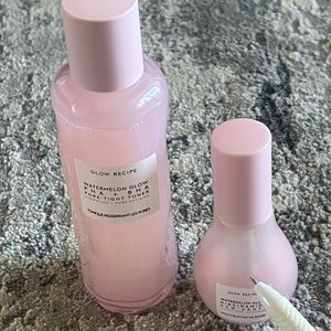 Glow Recipe Watermelon Glow pore-tight toner and niacinamide dew drops